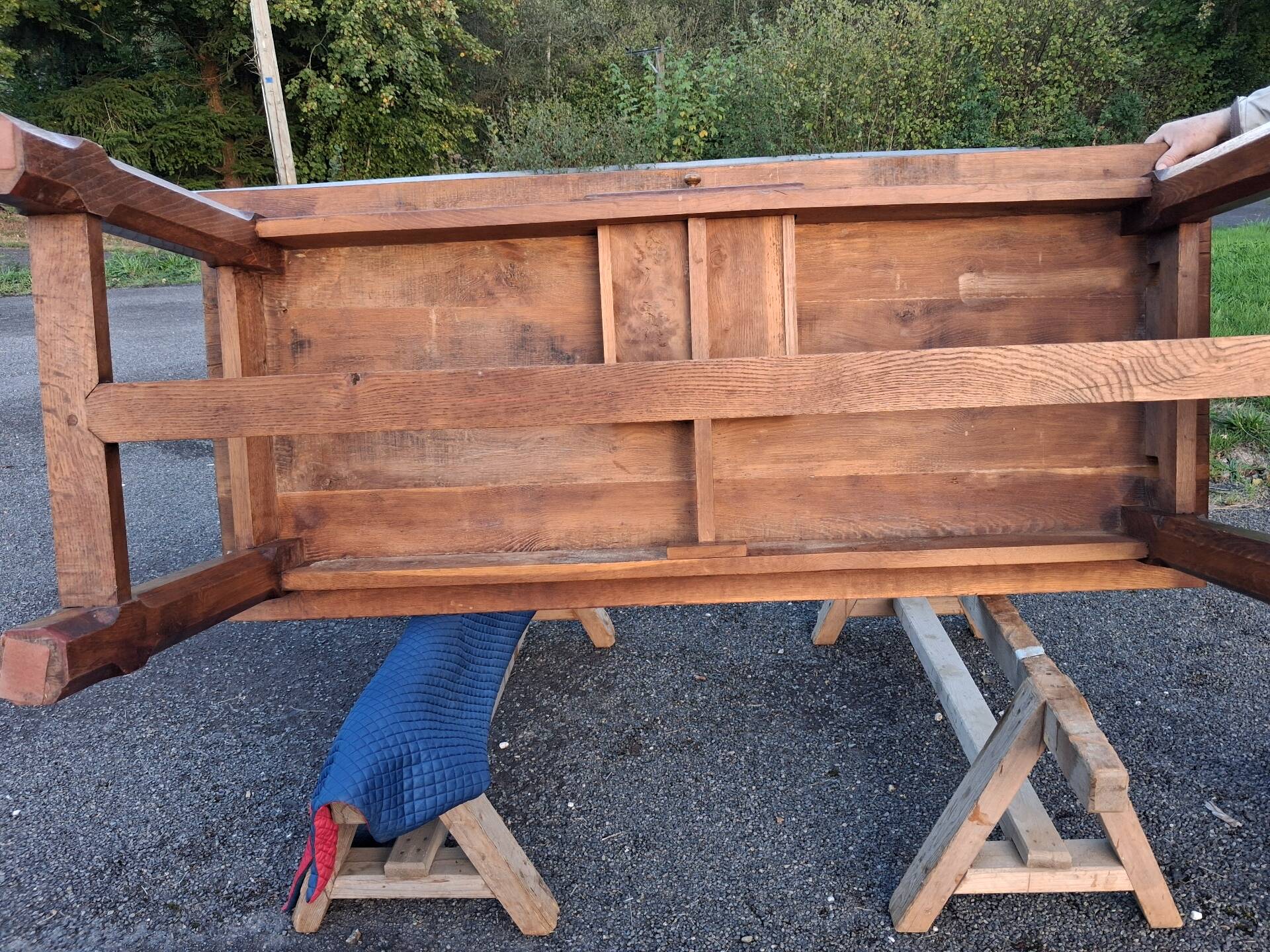 Old farmhouse table