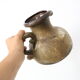 Earthen jug, German pottery, West Germany, vintage