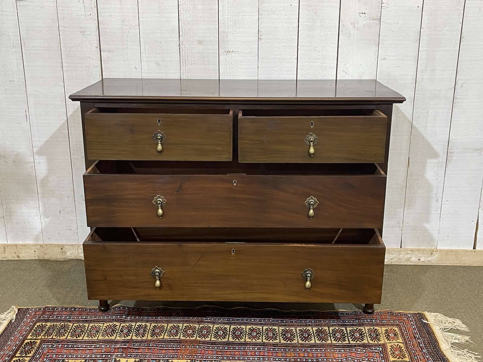 English mahogany commode from the 1930s.