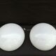 Two plafonniers in opaline of annees 60/70