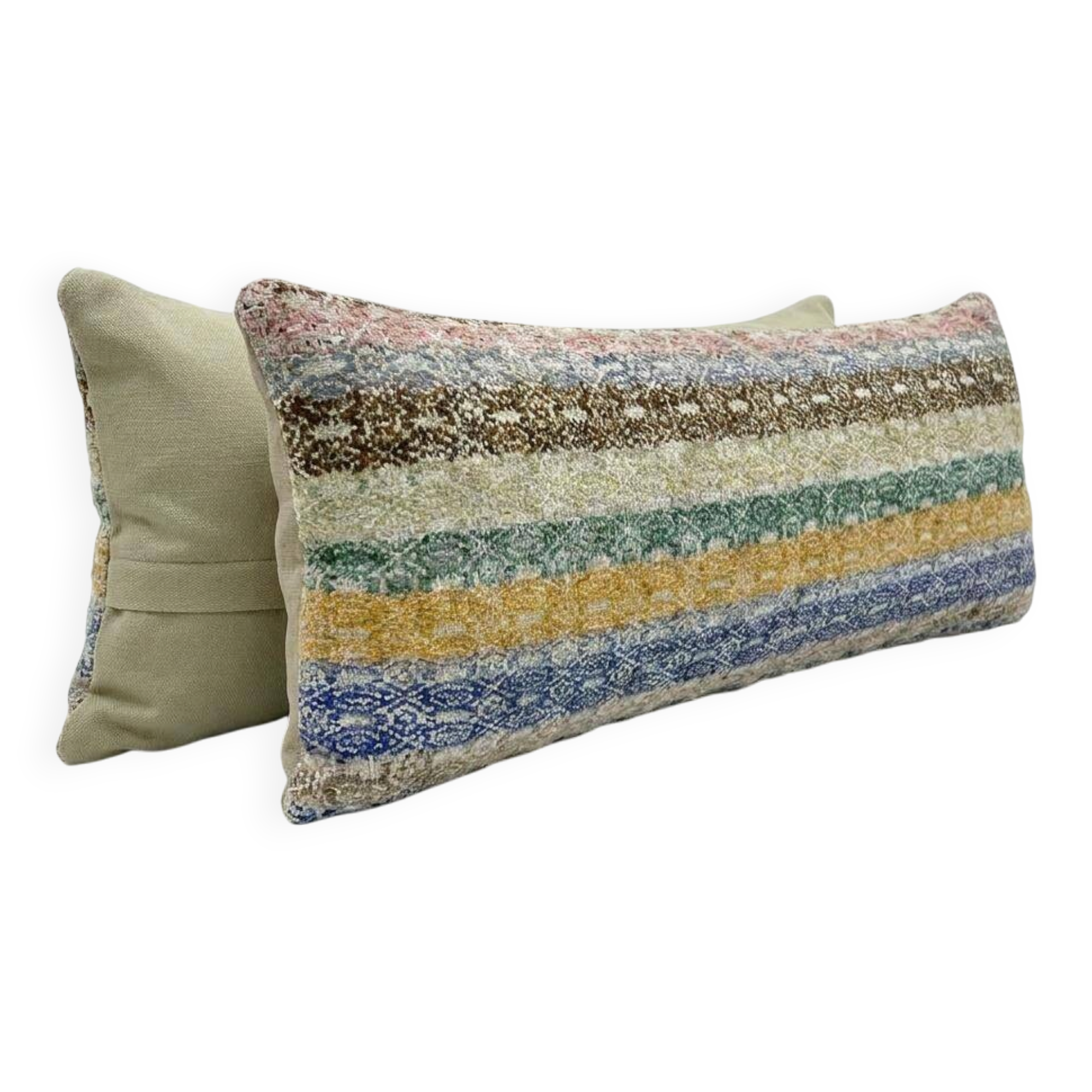 Vintage kilim cushion cover 43x127 cm