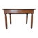 Mahogany side table with turned legs, antique, 19th century.