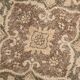 Tapis de couloir vintage géométrique beige et marron 3x13, tapis de couloir long