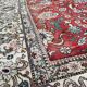 Large vintage Persian carpet tabriz 244x344 cm