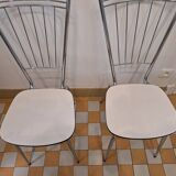 Chrome Formica chairs
