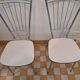 Chaises Formica chromé