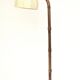 Solid wood floor lamp Solbackens Svaveri Sweden 1970s