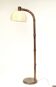Solid wood floor lamp Solbackens Svaveri Sweden 1970s