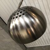 arc floor lamp of the 80s chrome