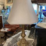 Brass desk lamp