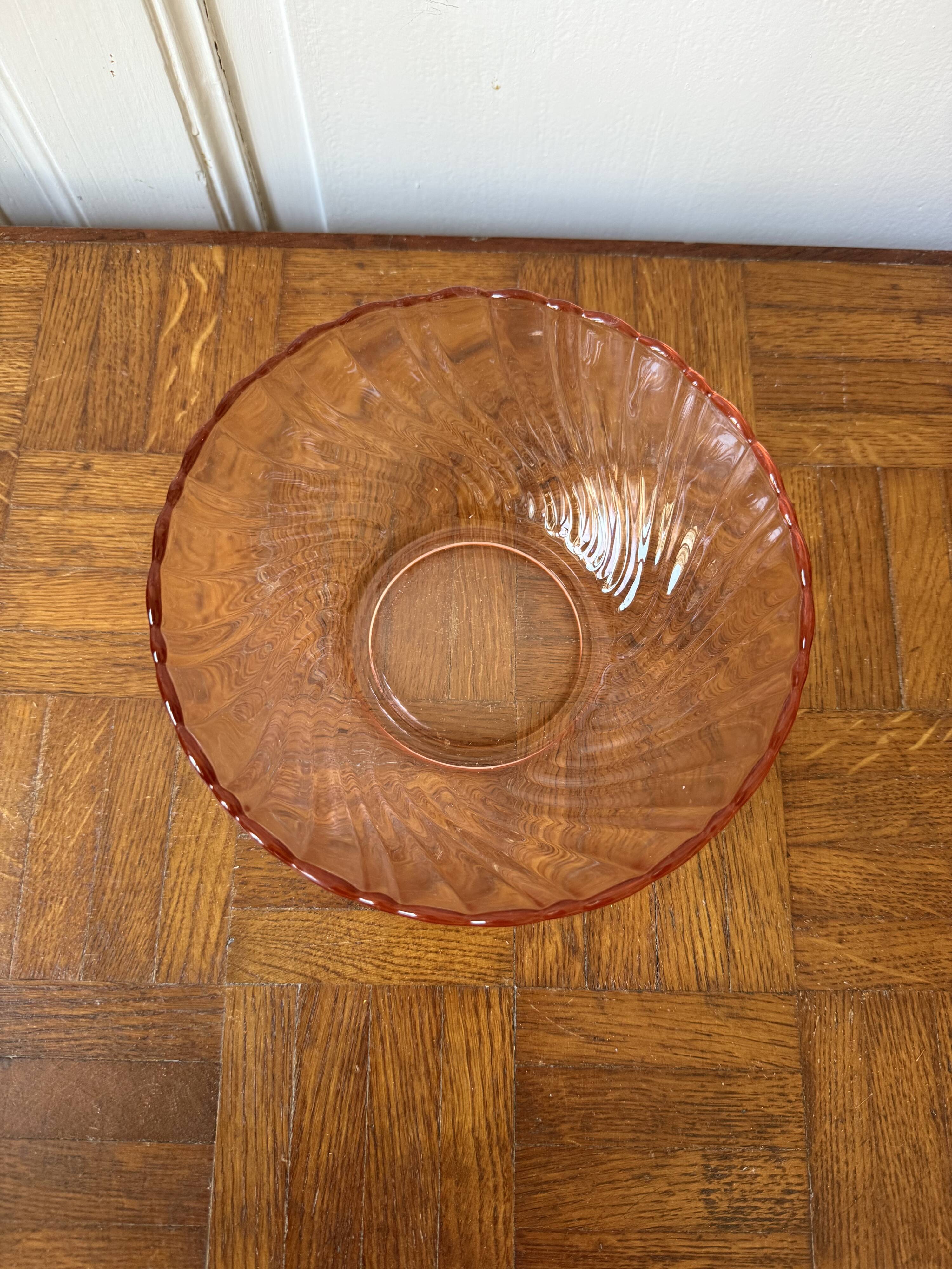 Set of 4 bowls in rosaline.