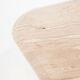 Vintage dining table. Travertine marble. Italy, 90s.