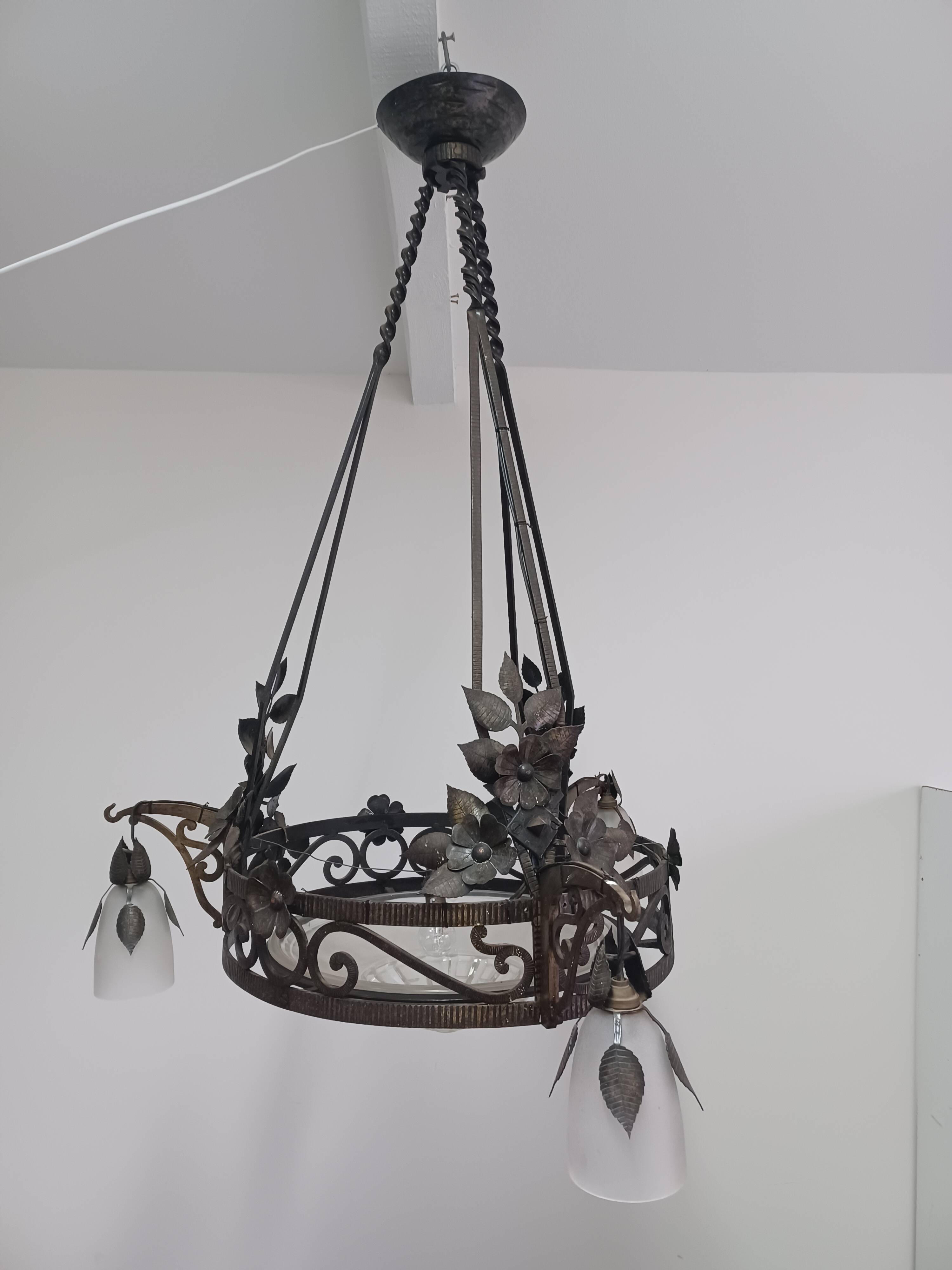 Art Deco chandelier