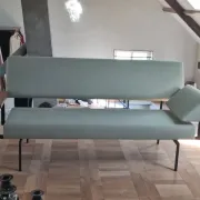 Dutch mid-century modern daybed / sofa, Netherlands, 1960s