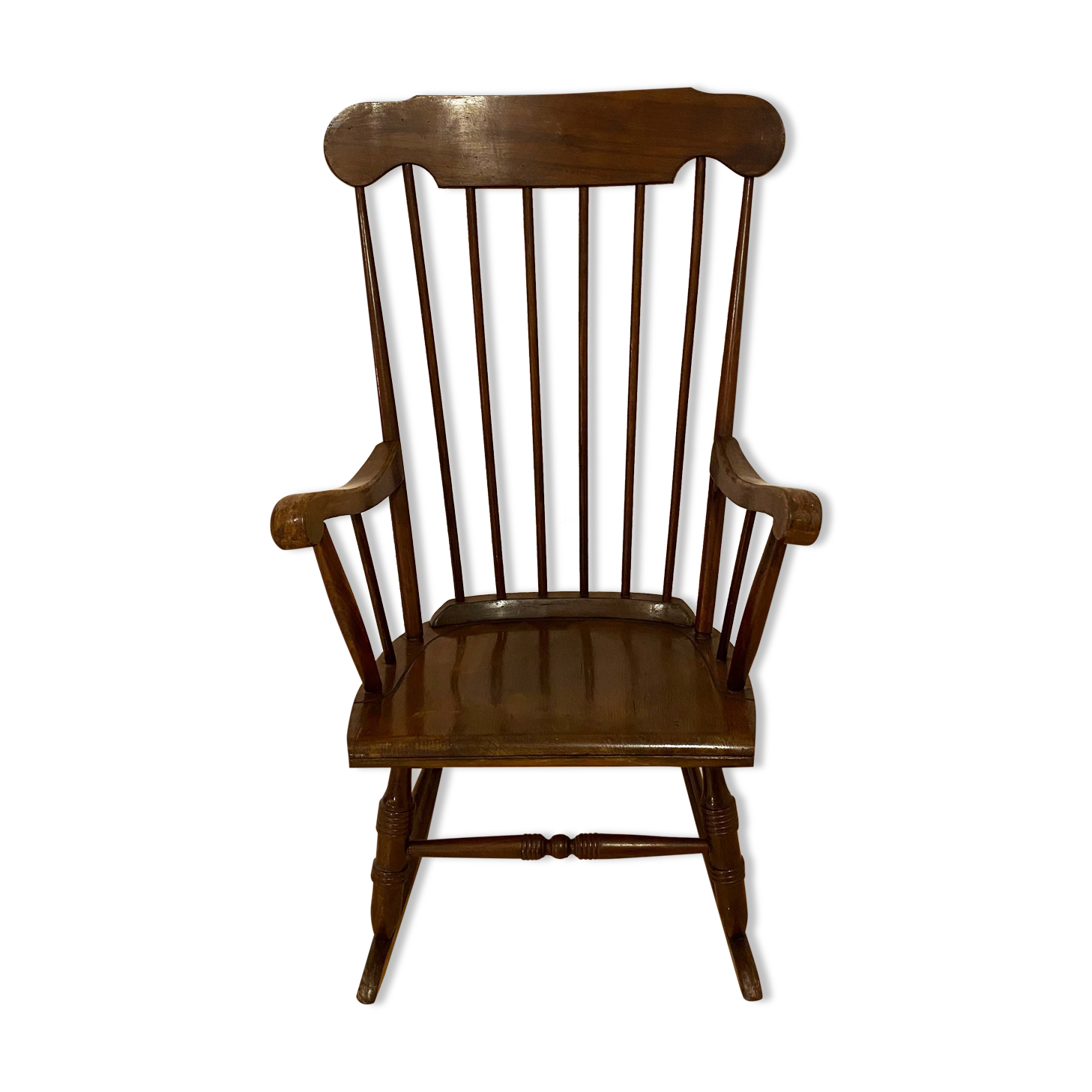 Rocking Chair Stol Kamnik dark wood