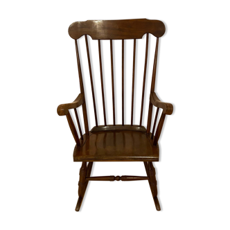 Rocking Chair Stol Kamnik dark wood