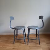 Paire de  chaises Nicolle