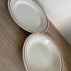 Service plates Gien pottery
