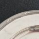 Christofle - Round service plate model Crossed Ribbons - in silver-plated metal