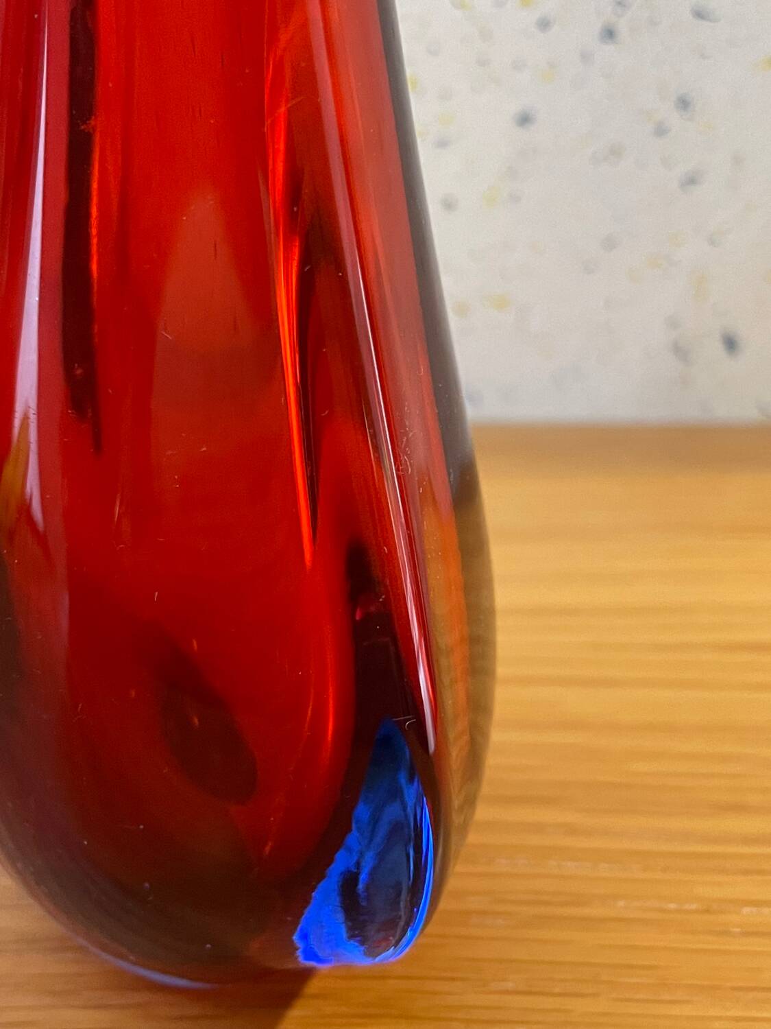 Vase soliflore Murano Glass par Flavio Poli