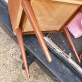 Scandinavian vintage bedside table