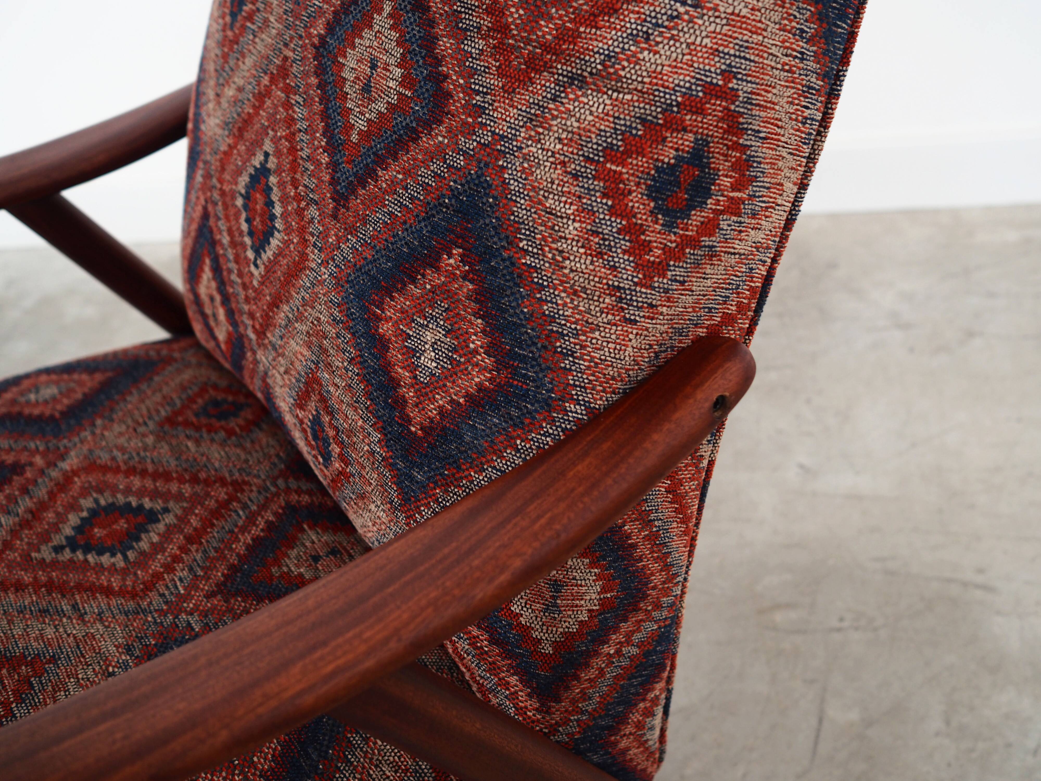 Teak armchair, Danish design, 1970s, production: Denmark