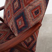 Fauteuil en teck, design danois, années 1970, production : Danemark