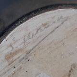 Vase en grès art déco signé