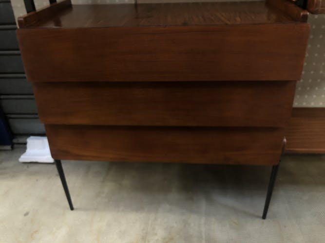 Vintage teak shelf