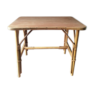 Rattan coffee table