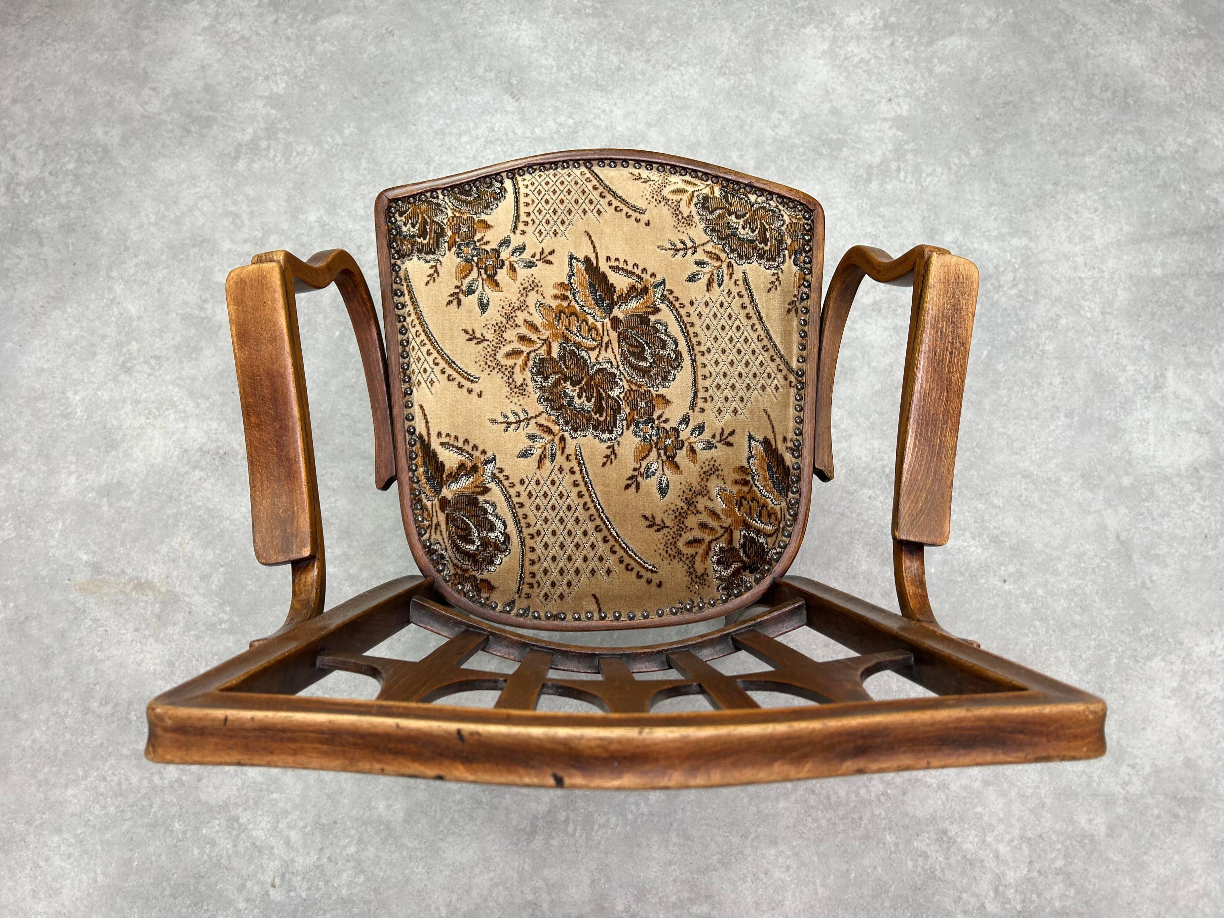 Office chair no. 327 by Kolo Moser for J.J. Kohn