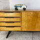 mid-century modern birch sideboard, 1950s