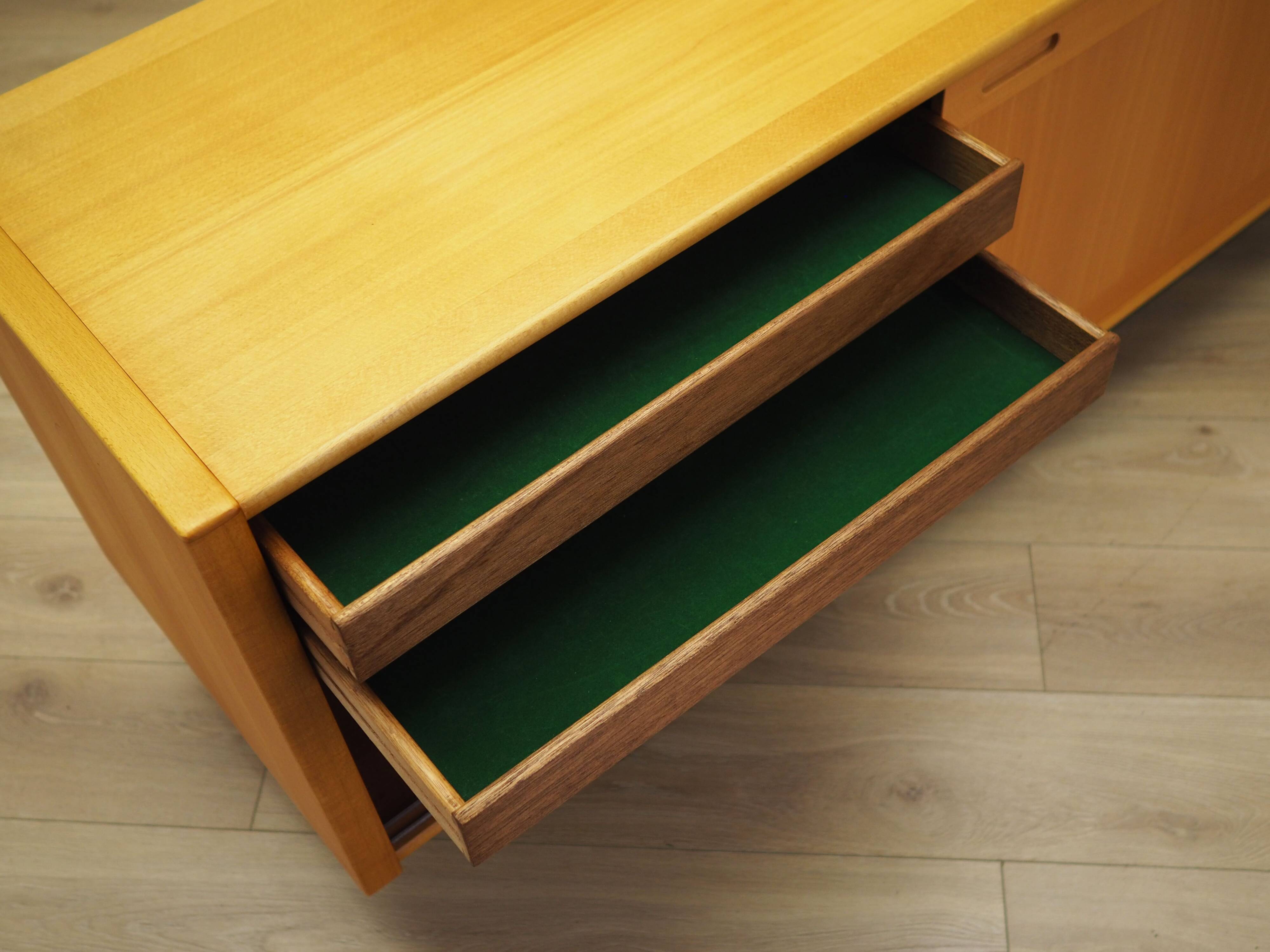 Beech sideboard, Danish design, 1970s, production: Skovby Møbelfabrik