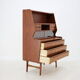 Mid-century Danish teak secretaire, 1960s