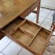 Large chestnut firm table