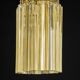 Small Murano glass ceiling light designed by Venini for Kalmar, Austria, 1970s.
