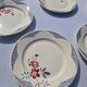 Set of 8 Flat Plates Barfleur Model Sarreguemines Manufacture