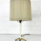 Modernist Table Lamp by J.T. Kalmar, Austria, Mid-Century Brass