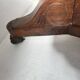 Empire-style mahogany and veneer guéridon, 19th century.
