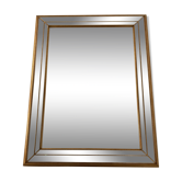 Deknudt parclose mirror from the 70s in gilded wood