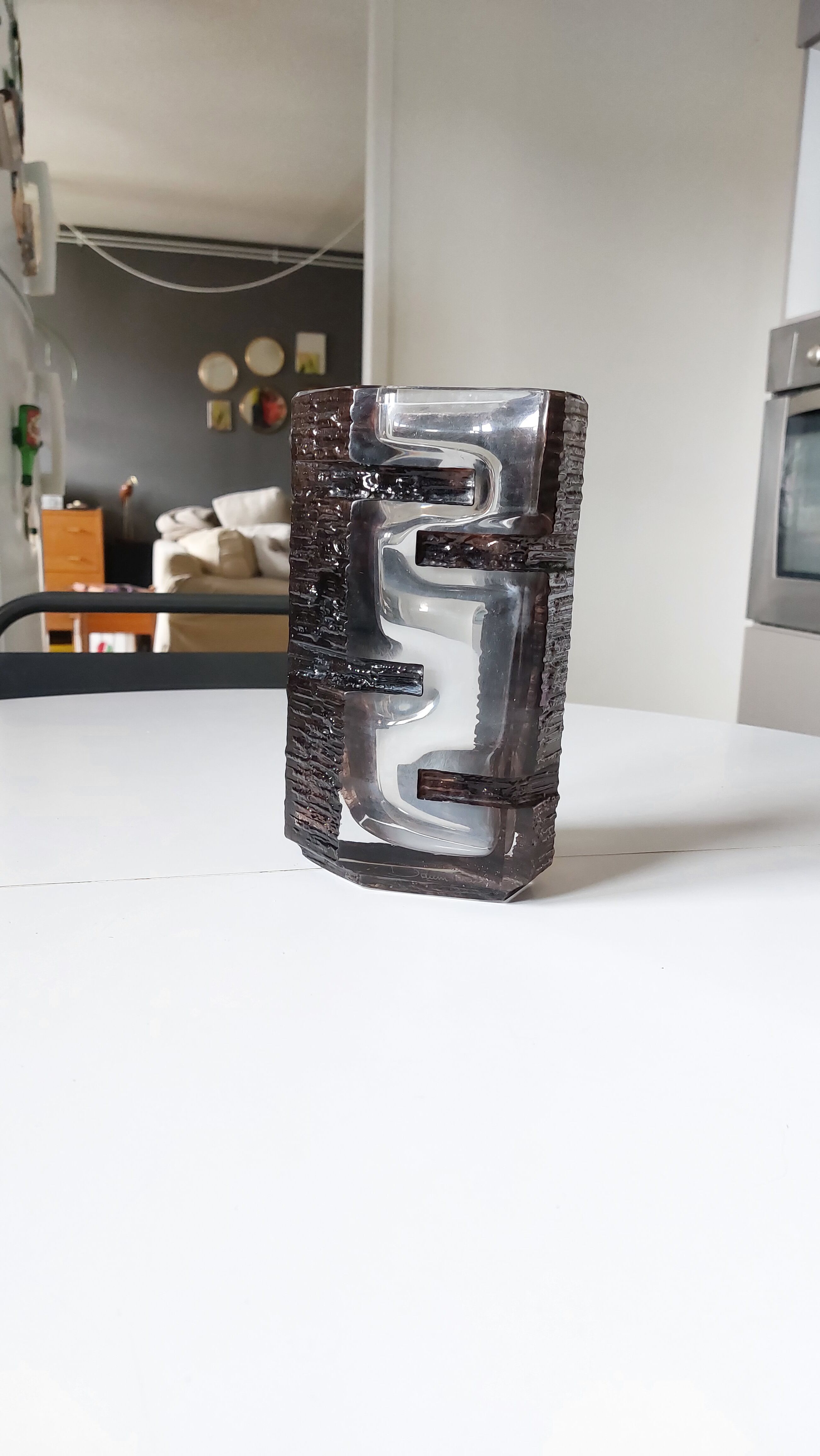 Daum vase france argos model by césar baldaccini - school of nice