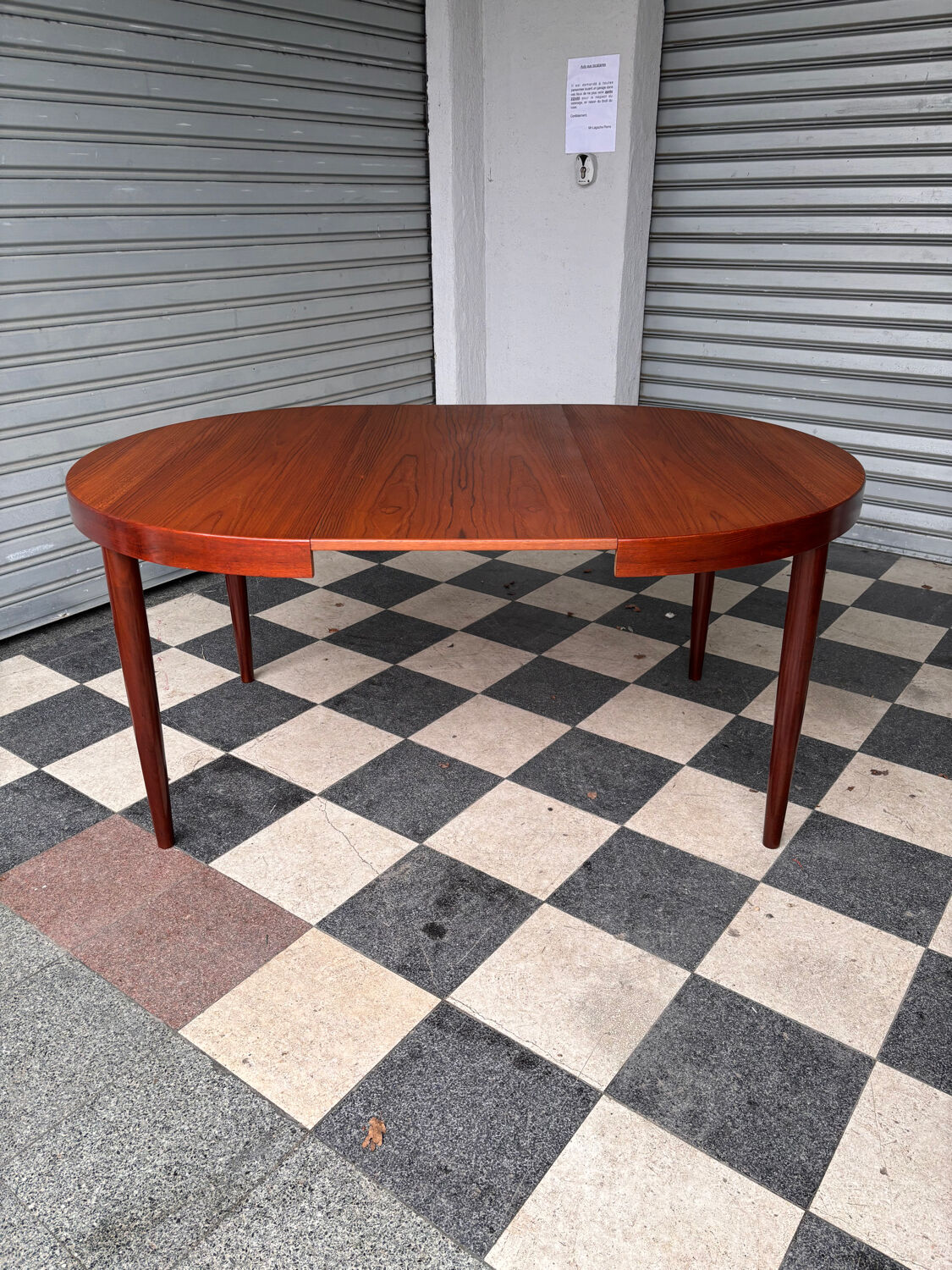 Danish table in teak
