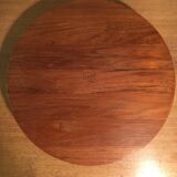 Jens Quistgaard round serving tray for Dansk IHQ teak Scandinavian design
