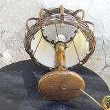 Vintage rattan lamp