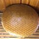 Old vintage rattan & woven straw basket