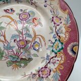 4 Sarreguemines plates, Minton model, 19th century