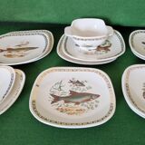 Longchamp fish plates