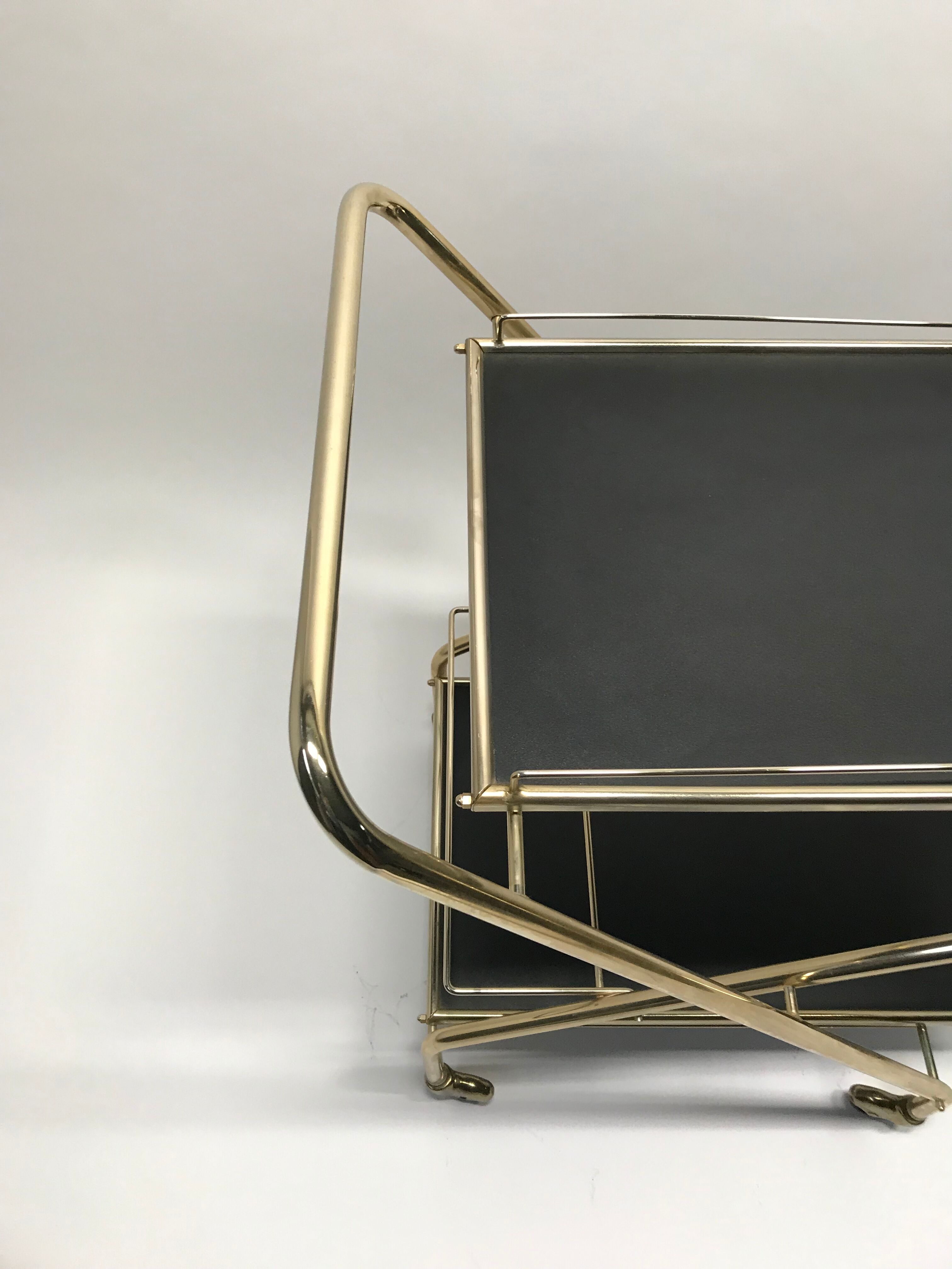 Golden and black dressing table 60