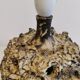 Ceramic table lamp designed by Bodil Marie Nielsen in the 60s.