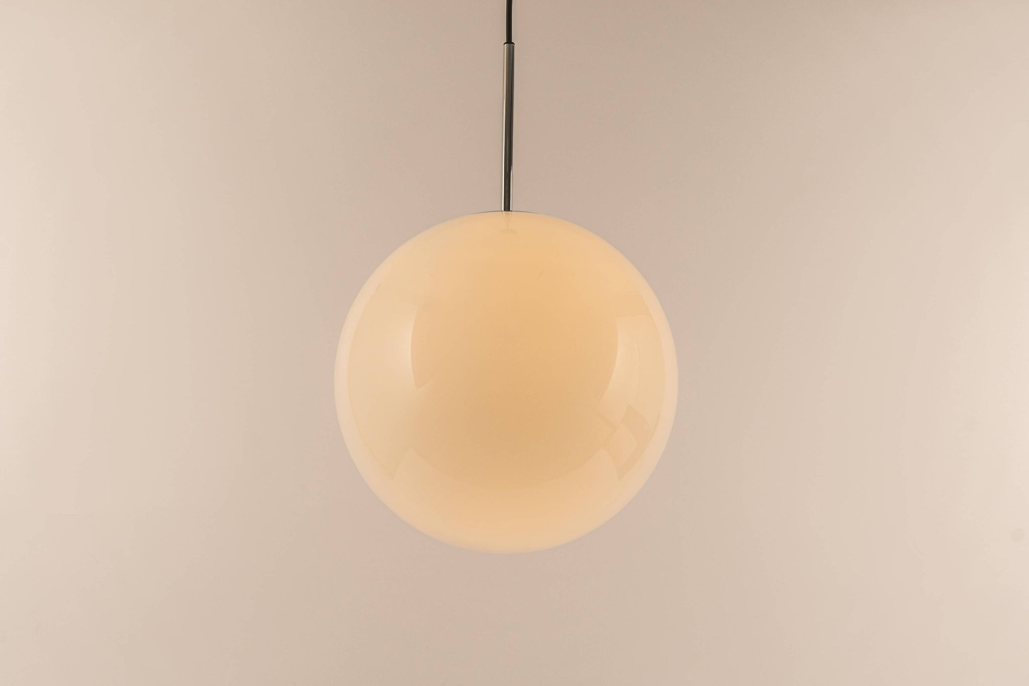 Opal ball pendant by Peill Putzler, Germany, 1970s